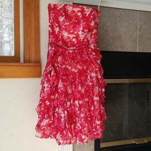 Perfect WHBM strapless Dress